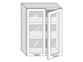 19.60.4 Шкаф настенный (h=913) на 600мм с 2-мя стек.дверцами в Режи - rezh.magazin-mebel74.ru | фото