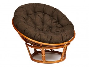 Кресло Papasan 23/01 W с подушкой Cognac, ткань Коричневый в Режи - rezh.magazin-mebel74.ru | фото