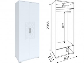 Модуль №01 Шкаф двухдверный в Режи - rezh.magazin-mebel74.ru | фото