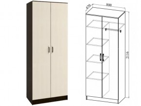 ШКР800.2 Шкаф 2х-створчатый комби в Режи - rezh.magazin-mebel74.ru | фото